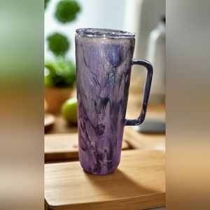 Elegant Purple Marble 20 Oz Tumbler
